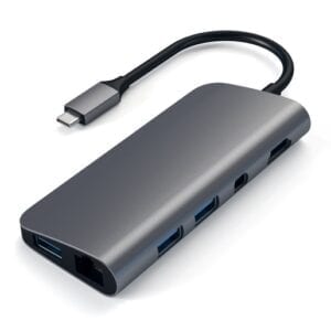 USB адаптер Satechi Aluminum Type-C Multimedia Adapter