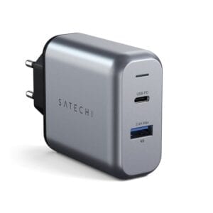 Сетевое зарядное устройство Satechi 30W Dual-Port Travel Charger (ST-MCCAM-EU)