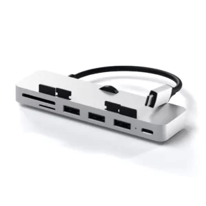 USB-концентратор Satechi Aluminum Type-C Clamp Hub Pro (ST-TCIMHS)