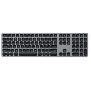 Беспроводная клавиатура Satechi Aluminum Bluetooth Wireless Keyboard with Numeric Keypad. Цвет серый космос.
