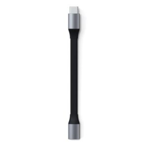 Кабель Satechi USB-C Mini Extension Cable. Разъем Type-C Male to Type-C Female. Длина 12 см.