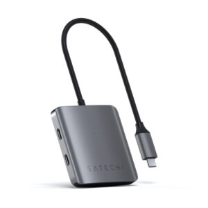 USB-C хаб Satechi Aluminum 4 порта Интерфейс USB-С (ST-UC4PHM)